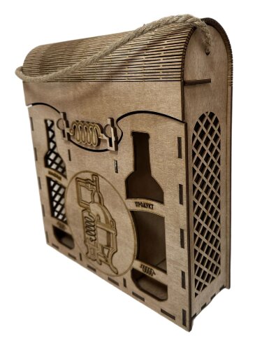 Подарочный набор "Самогонный Погребок" 3 бутылки.