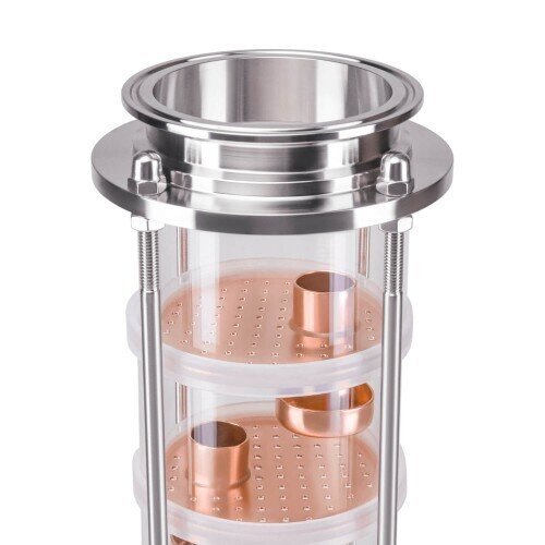 Тарельчатая колонна 3 дюйма 6 уровней Медь