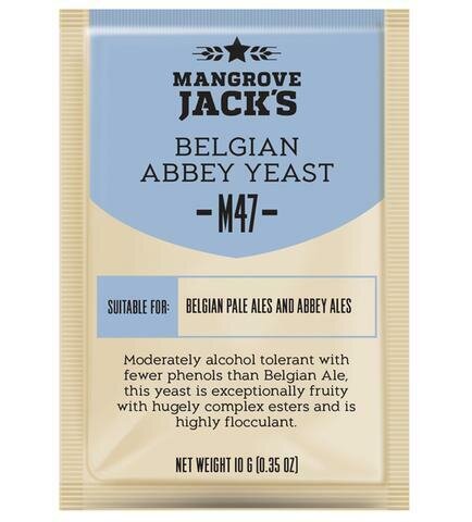 Дрожжи Mangrove Jack's Belgian Abbey M47, 10 г
