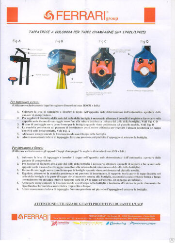 Укупорщик для шампанского