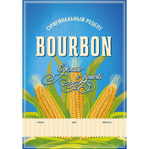 Этикетка Бурбон