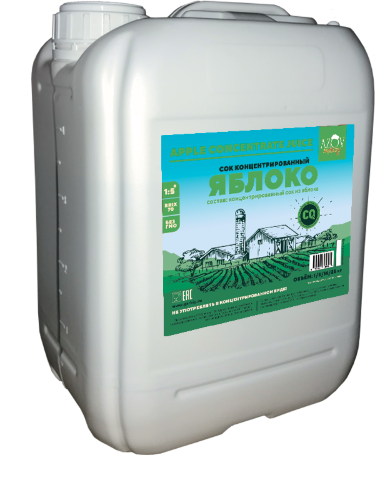 Концентрированный сок "Яблоко" 5кг канистра