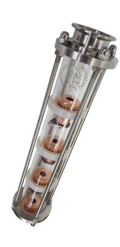 Тарельчатая колпачковая колонна 2 дюйма МЕДЬ