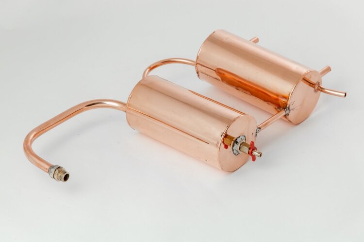 Медный змеевик с сухопарником АЛКОВАР