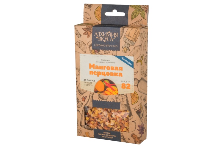 Набор Алхимия вкуса № 82 для приготовления настойки "Манговая перцовка",