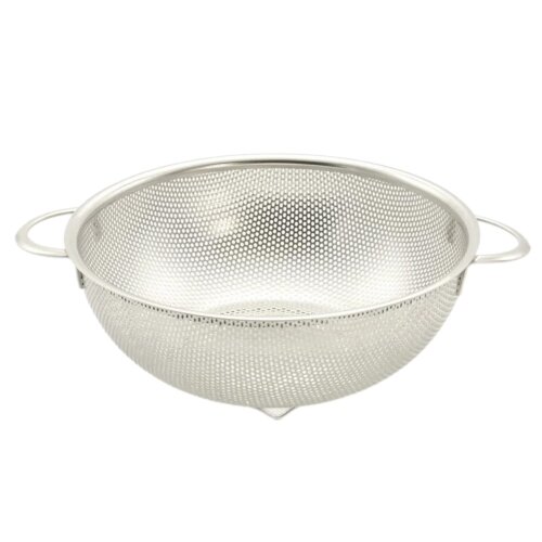 Сито-дуршлаг литой с двумя ручками