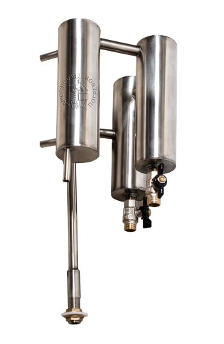 Голова-дистиллятор с двумя сухопарниками цилиндр