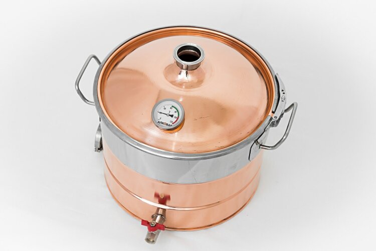 Медный перегонный куб АЛКОВАР ЛюксМ1 