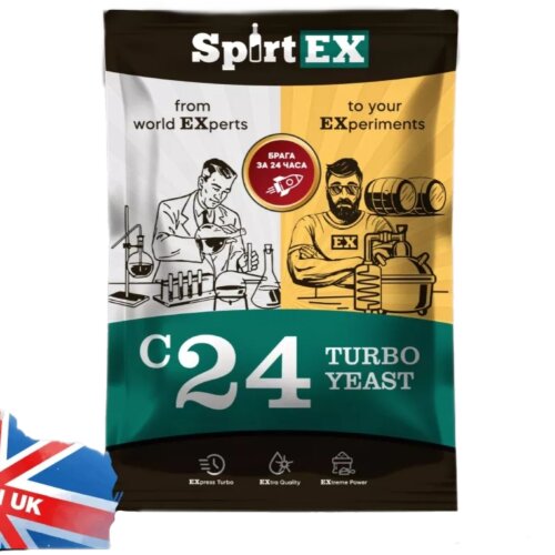 Турбо дрожжи для самогона SpirtEX C24.