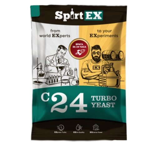 Турбо дрожжи для самогона SpirtEX C24.