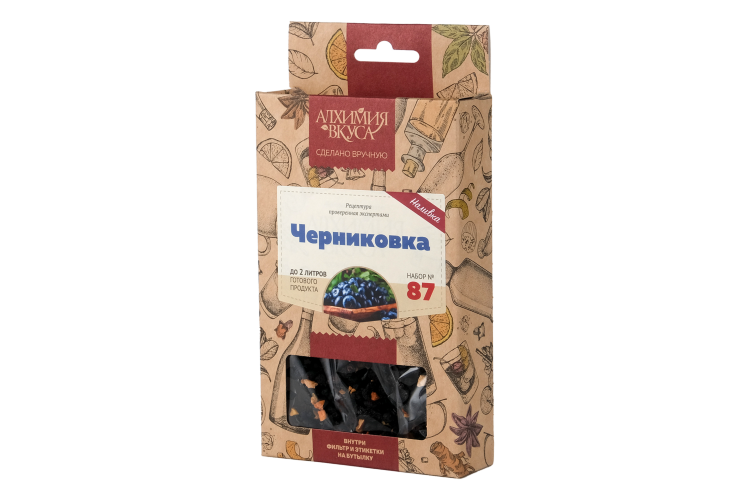 Набор Алхимия вкуса № 87 для приготовления наливки "Черниковка", 47 г