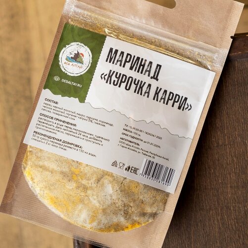 Дед Алтай маринад Курочка Карри